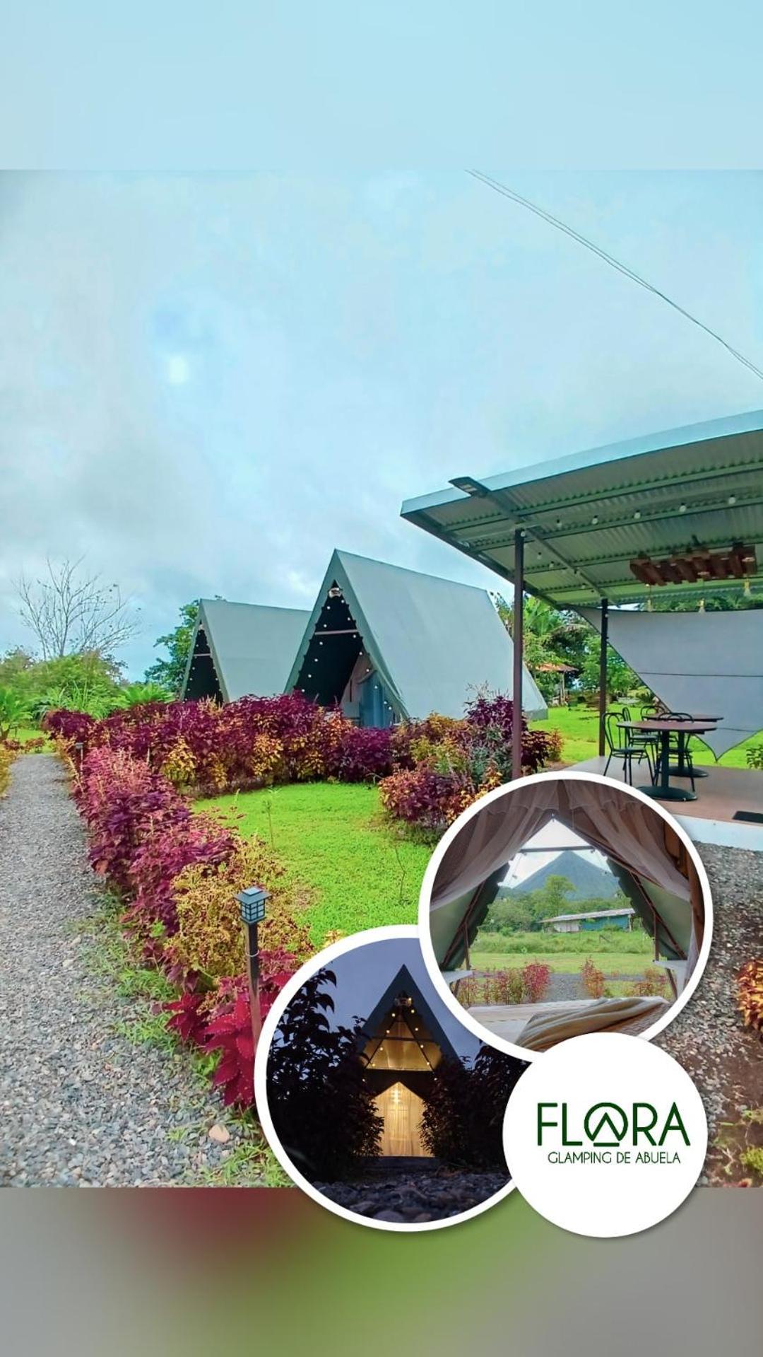 Villa Flora Glamping De Abuela La Fortuna Exterior foto